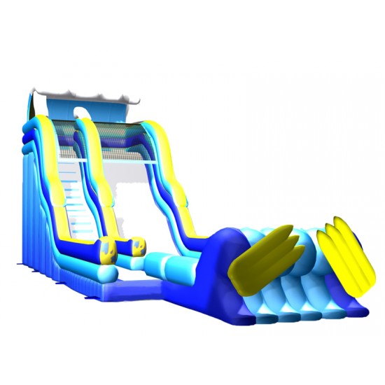 Wipeout Inflatable Water Slide