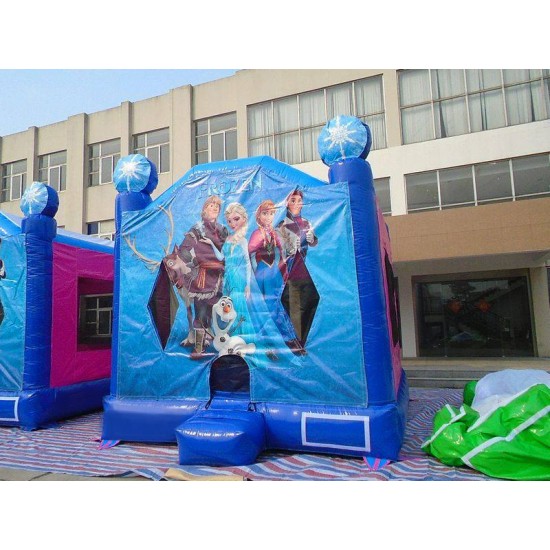 Frozen Moonwalk Jumping Castle