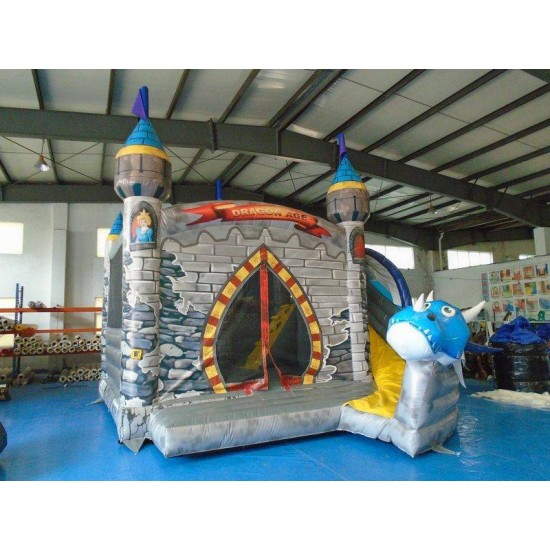 Dragon Inflatable Bouncy Slide