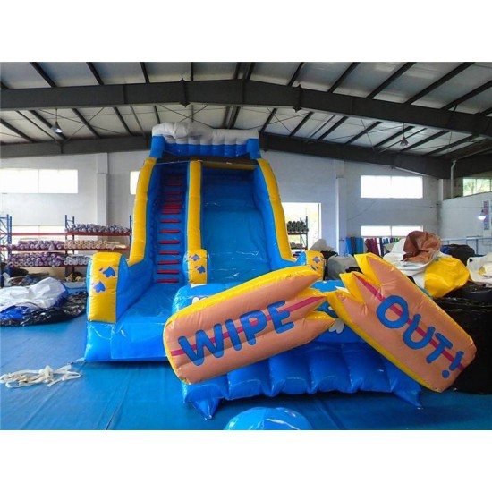 Wipeout Inflatable Water Slide