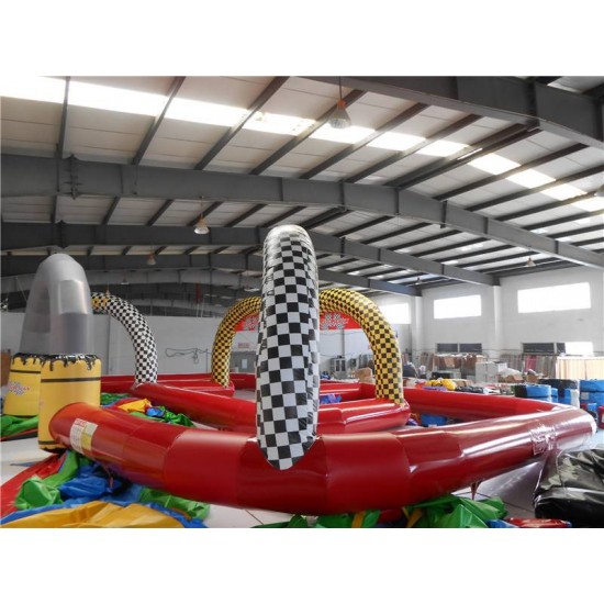 Inflatable Entertainment Race Track