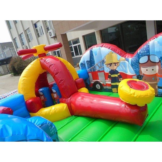 Inflatable Rescue Squad Junior Jumping Castle