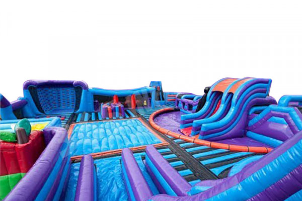 waterslide bouncy castle